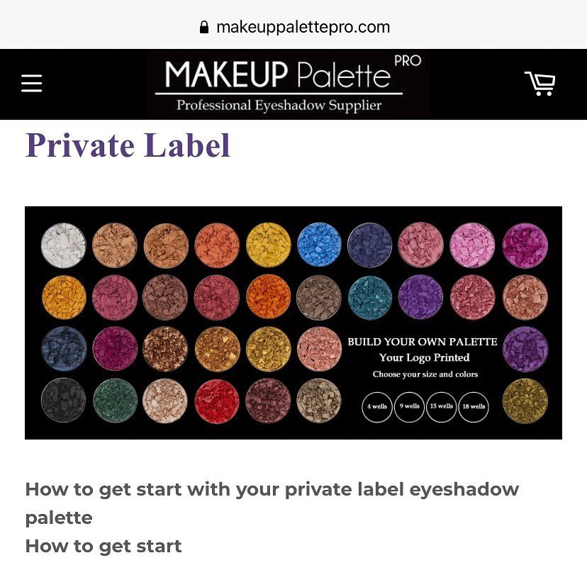 No Minimum Private Label Cosmetics Supplier – Makeup Palette Pro