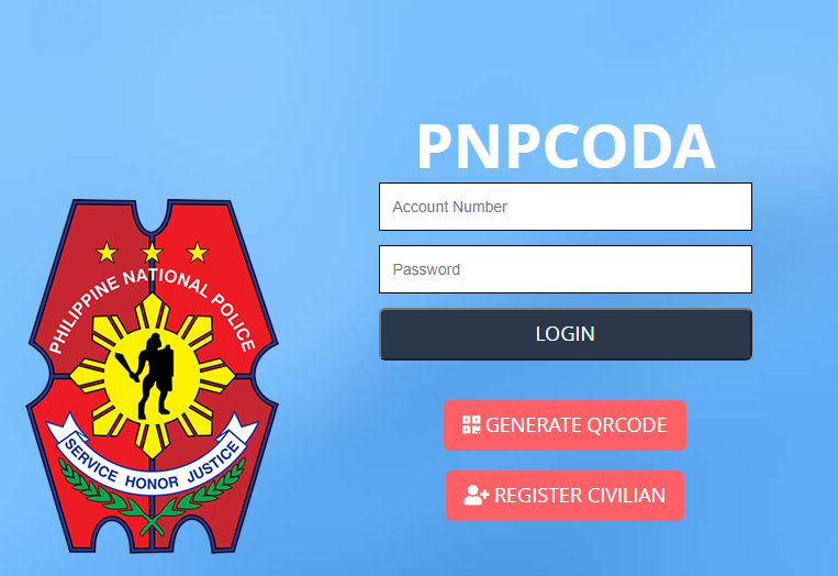 PNPCoda – The Philippine National Police’s Information Portal