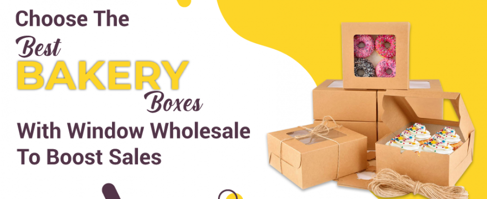 Bakery boxes with window wholesale