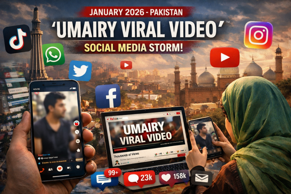 Umairy viral video controversy sparks social media storm in Pakistan, January 2026